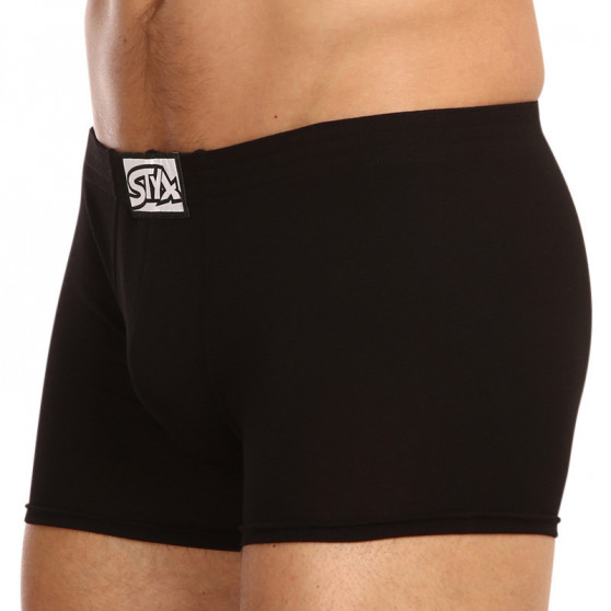 3PACK boxer uomo Styx classic elastic black (Q9606060)