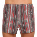 Boxer classici da uomo Foltýn rosso a righe extra oversize