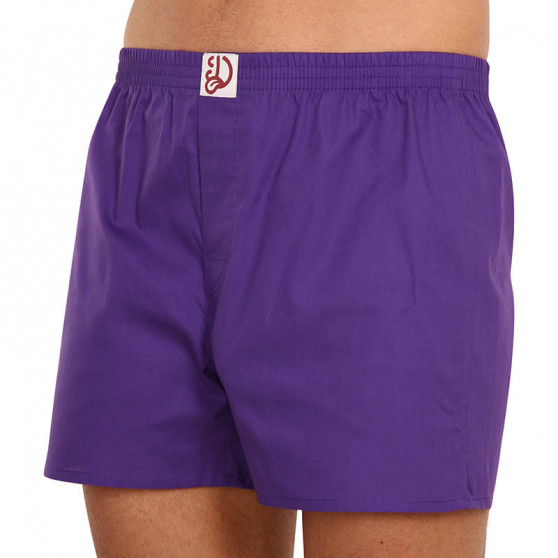 Boxer da uomo Dedoles viola scuro (D-M-UN-LB-B-C-1000)