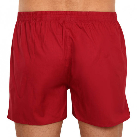 Boxer da uomo Dedoles rosso bordeaux (D-M-UN-LB-B-C-1174)