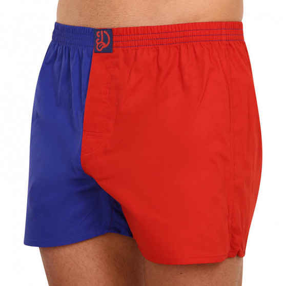 Boxer da uomo Dedoles rosso e blu (D-M-UN-LB-B-C-1573)