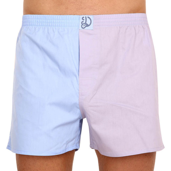 Boxer da uomo Dedoles blu-grigio (D-M-UN-LB-B-C-1575)