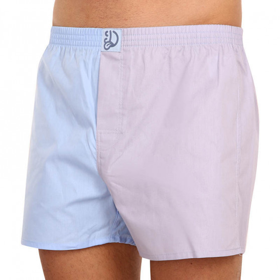 Boxer da uomo Dedoles blu-grigio (D-M-UN-LB-B-C-1575)