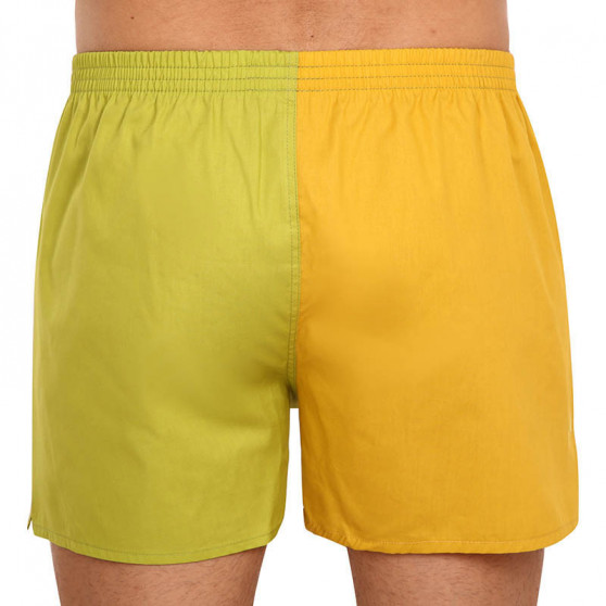 Boxer da uomo Dedoles giallo-verde (D-M-UN-LB-B-C-1576)