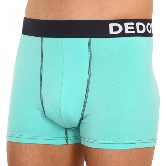 Boxer da uomo Dedoles turchese chiaro (D-M-UN-T-B-C-1617)