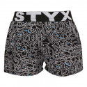 Bambini Boxer Styx arte sport gomma scarabocchio (BJ1256)