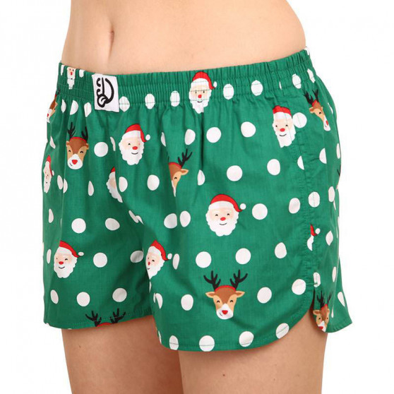 Allegri Boxer da donna Dedoles Babbo Natale e Rudolf (DWLB002)