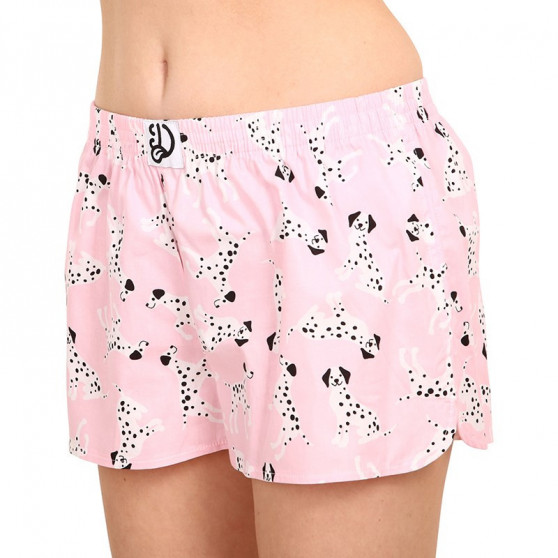 Allegri Boxer da donna Dedoles Pink Dalmatians (DWLB146)