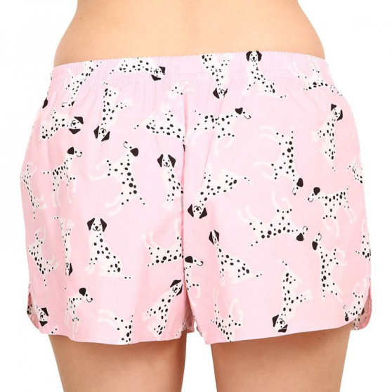 Allegri Boxer da donna Dedoles Pink Dalmatians (DWLB146)