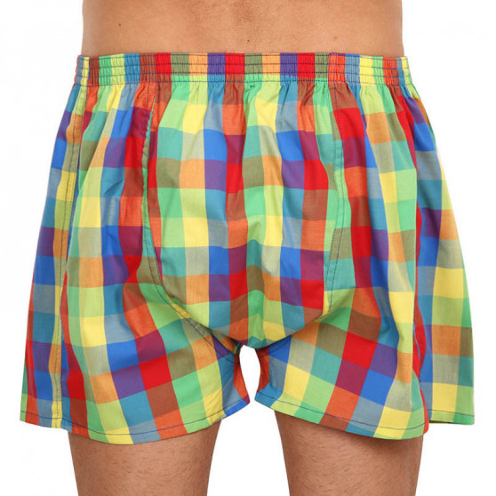 Boxer da uomo Styx classic rubber oversize multicolore (E925)