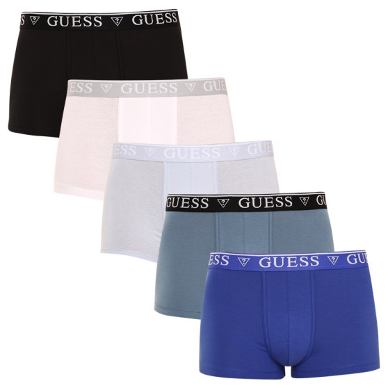 5PACK boxer uomo Guess multicolore (U94G16K6YW1-F7ML)