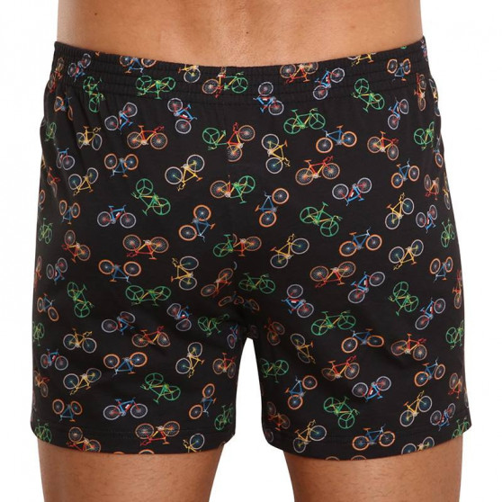 Boxer da uomo Lonka multicolore (Karlos - bike/black)