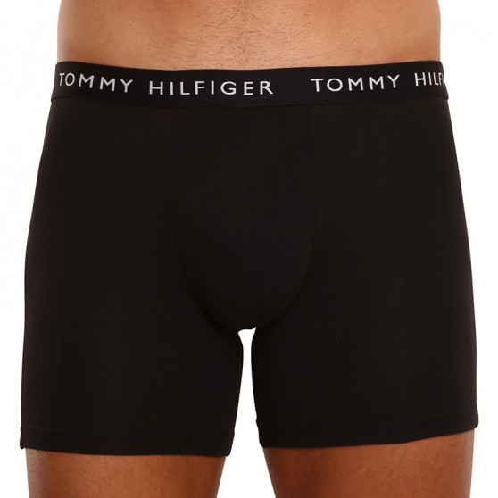 3PACK boxer da uomo Tommy Hilfiger nero (UM0UM02204 0TE)