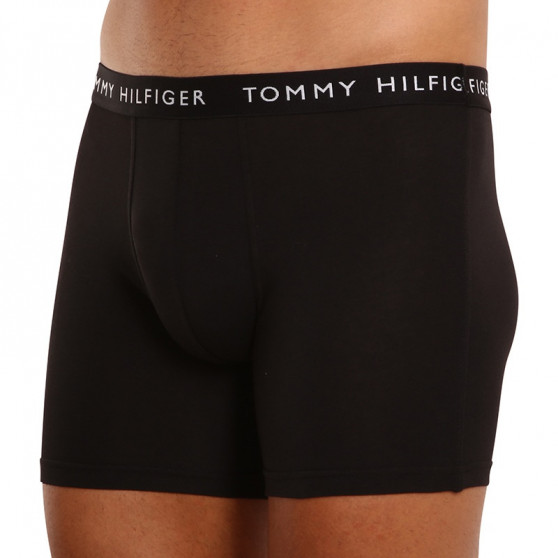 3PACK boxer da uomo Tommy Hilfiger nero (UM0UM02204 0TE)