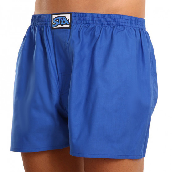 Boxer da uomo Styx classic elastic blue (A967)