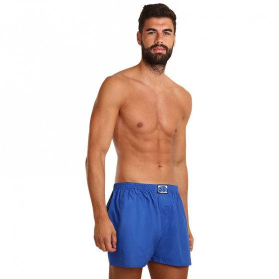 Boxer da uomo Styx classic elastic blue (A967)