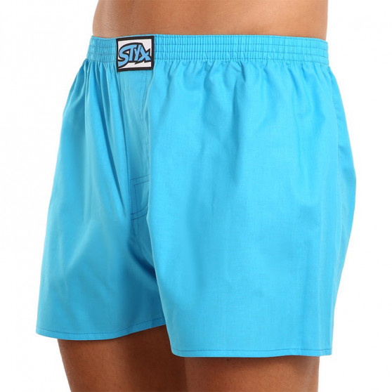 Boxer da uomo Styx classic rubber light blue (A969)