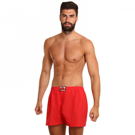 Boxer da uomo Styx classic elastic red (A1064)