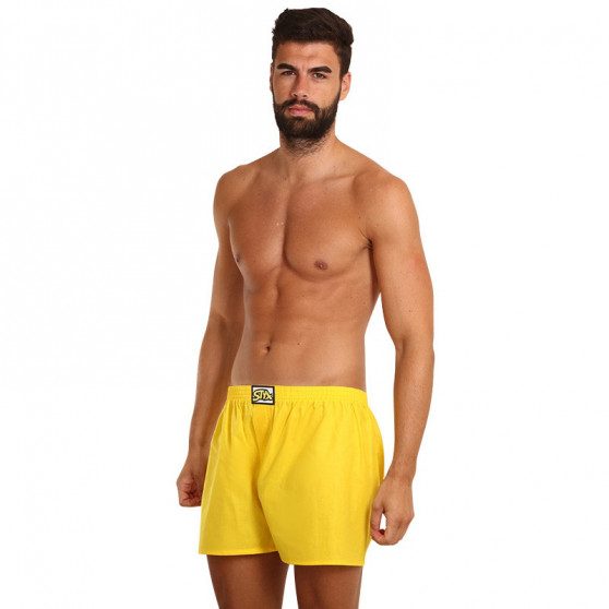 Boxer da uomo Styx classic rubber yellow (A1068)