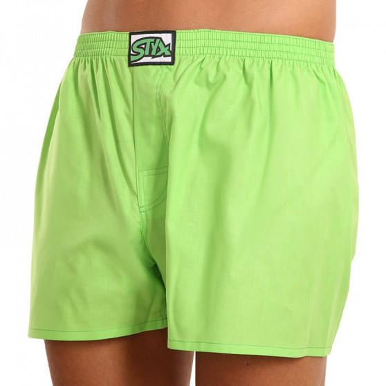 Boxer da uomo Styx classic rubber green (A1069)