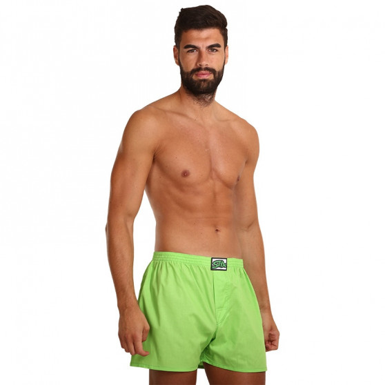 Boxer da uomo Styx classic rubber green (A1069)