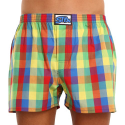 Boxer da uomo Styx classic elasticizzati multicolore (A925)