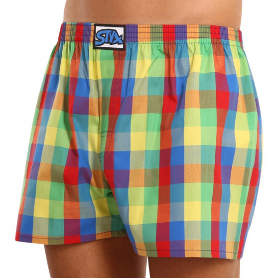 Boxer da uomo Styx classic elasticizzati multicolore (A925)