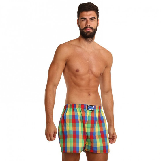 Boxer da uomo Styx classic elasticizzati multicolore (A925)