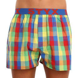 Boxer da uomo Styx sport elastico multicolore (B925)