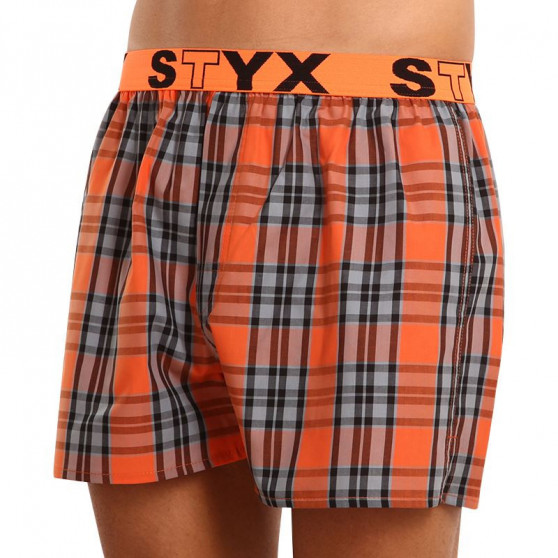 Boxer da uomo Styx sport elastico multicolore (B926)