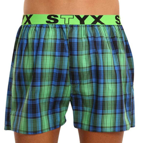 Boxer da uomo Styx sport elastico multicolore (B929)