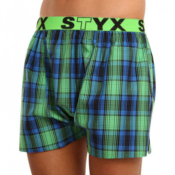 Boxer da uomo Styx sport elastico multicolore (B929)