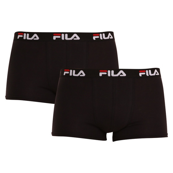 2PACK boxer da uomo Fila nero (FU5141/2-200)