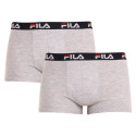 2PACK boxer uomo Fila grigio (FU5142/2-400)