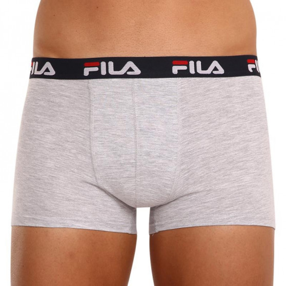 2PACK boxer uomo Fila grigio (FU5142/2-400)