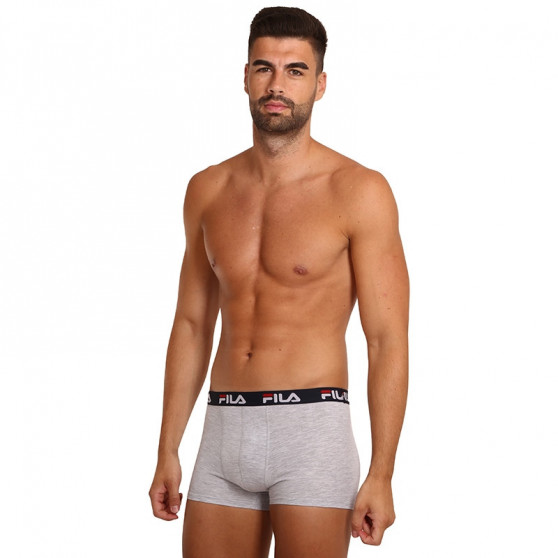 2PACK boxer uomo Fila grigio (FU5142/2-400)