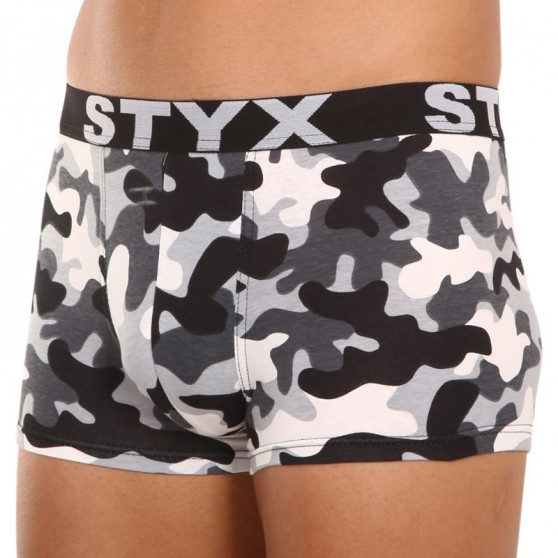 Boxer da uomo Styx arte sport gomma mimetica (G1457)