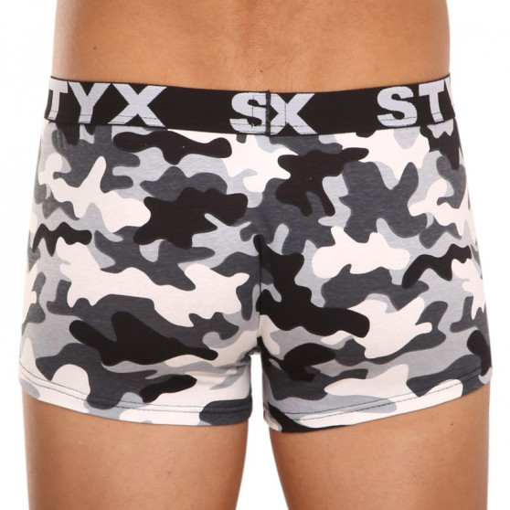 Boxer da uomo Styx arte sport gomma mimetica (G1457)