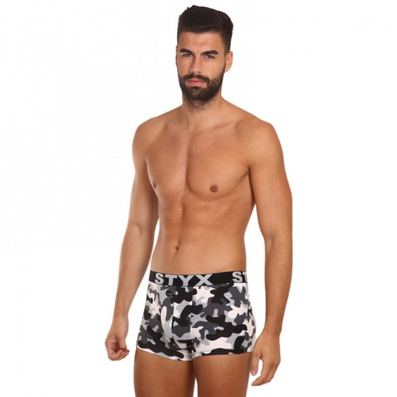 Boxer da uomo Styx arte sport gomma mimetica (G1457)