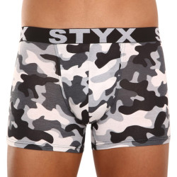 Boxer da uomo Styx lungo arte sport gomma mimetico (U1457)