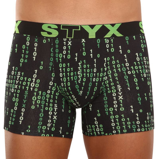 Boxer uomo Styx lungo arte sport codice gomma (U1152)