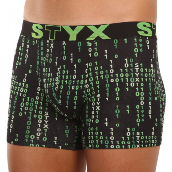 Boxer uomo Styx lungo arte sport codice gomma (U1152)