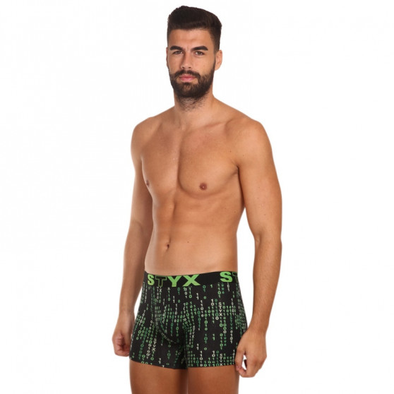 Boxer uomo Styx lungo arte sport codice gomma (U1152)