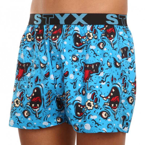 Boxer da uomo Styx arte sport gomma zombie (B1451)