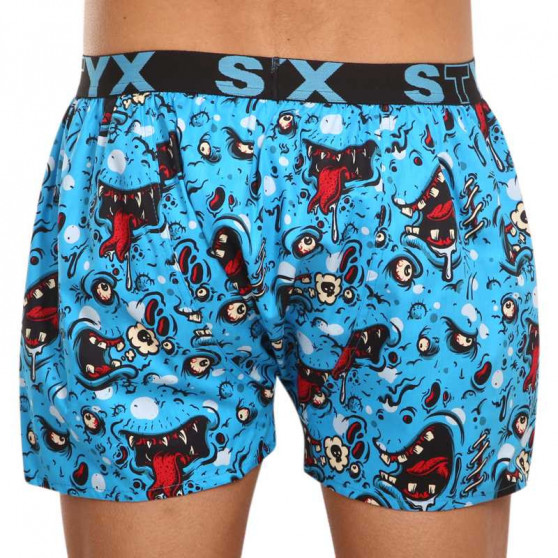 Boxer da uomo Styx arte sport gomma zombie (B1451)