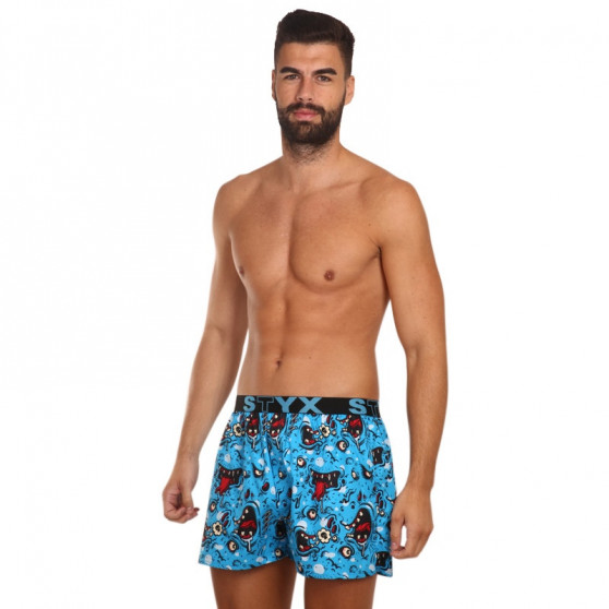 Boxer da uomo Styx arte sport gomma zombie (B1451)