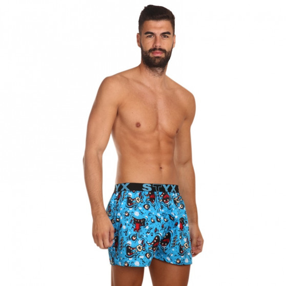 Boxer da uomo Styx arte sport gomma zombie (B1451)