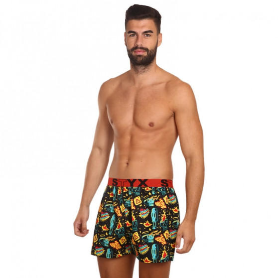 Boxer da uomo Styx arte sport gomma toohot (B1458)