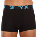 Boxer uomo Styx sport elastico nero (G961)