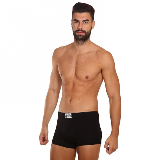 Boxer da uomo Styx classic elastic black (Q960)